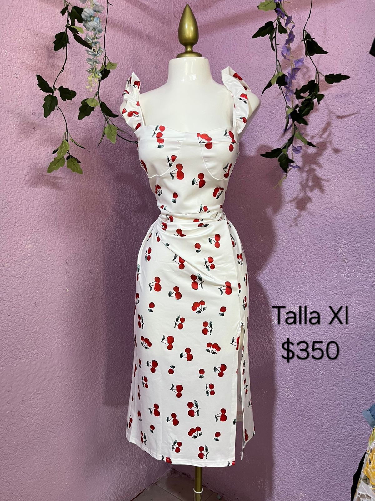 Vestidos cerezas