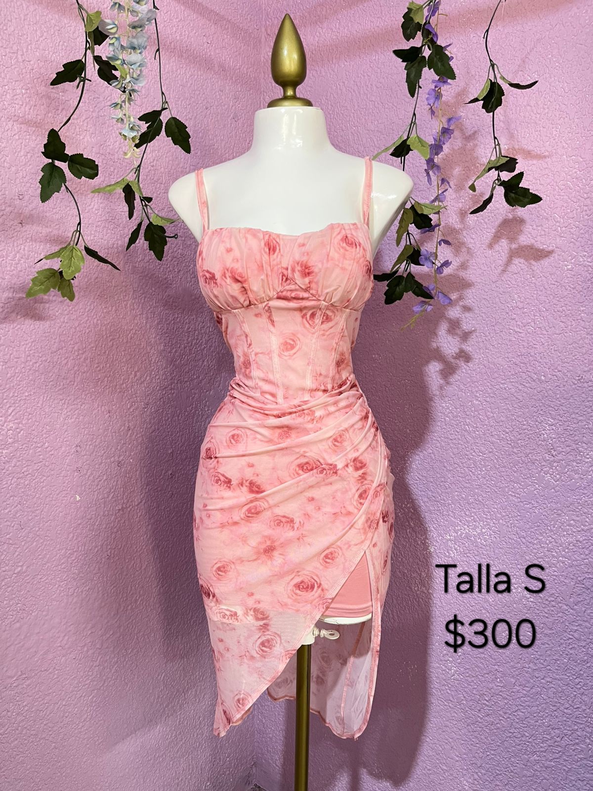 Vestido rosa